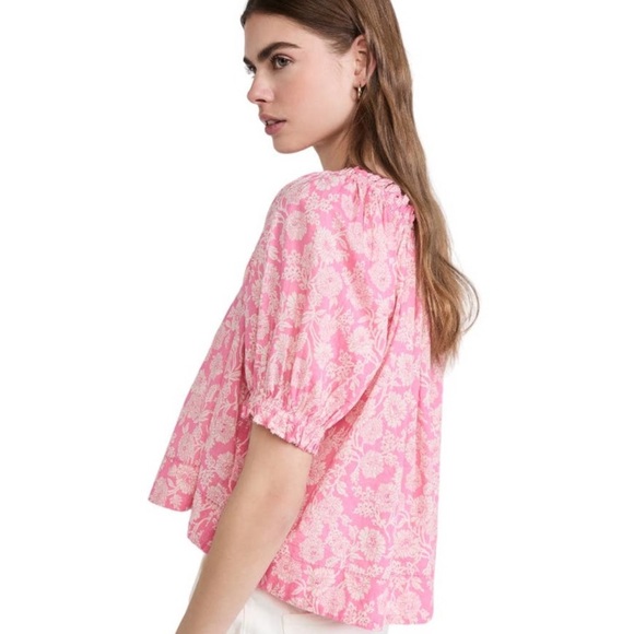 THE GREAT. Garland Top - Picture 3 of 9